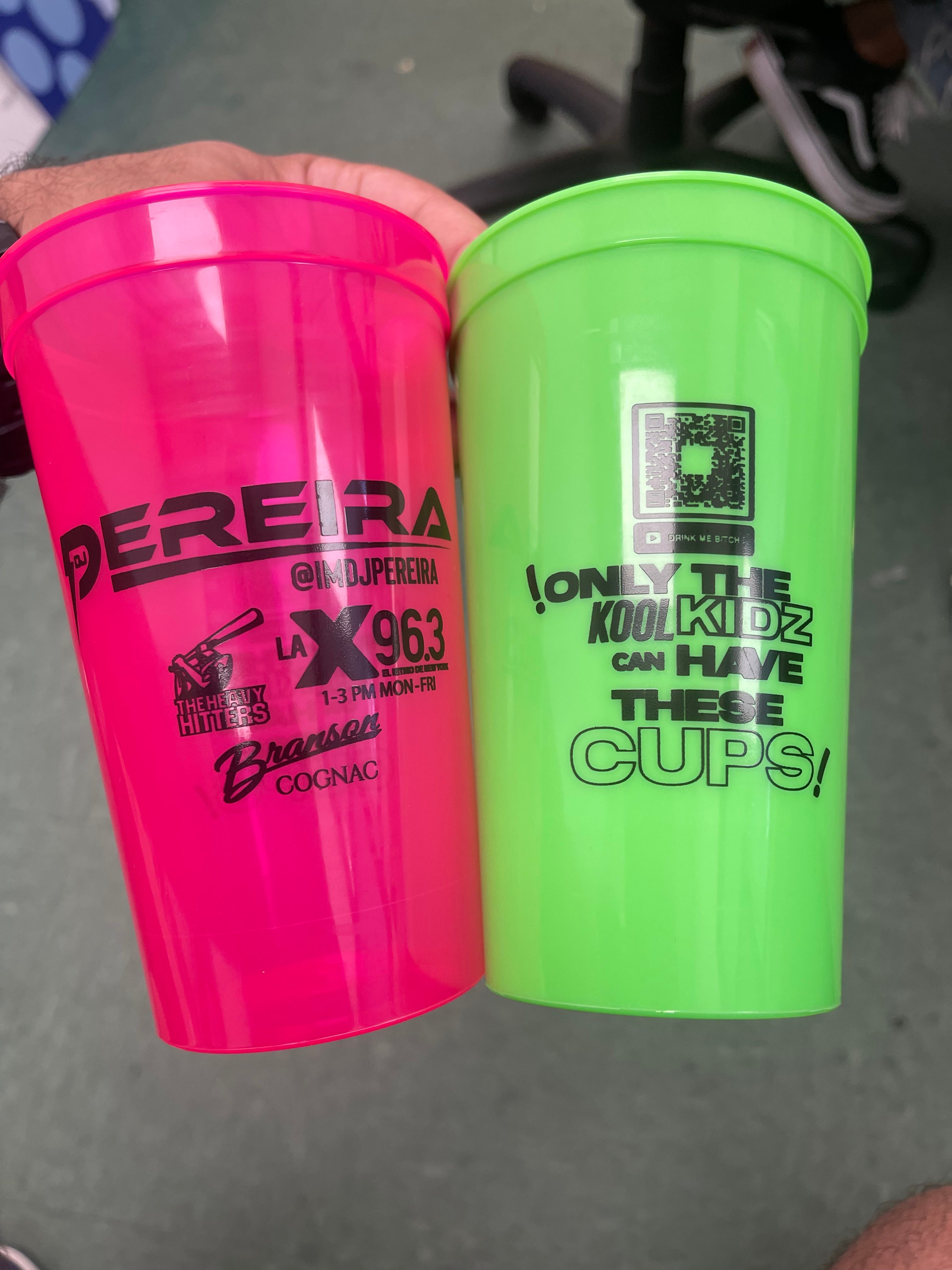 12oz Colored Stadium Cups