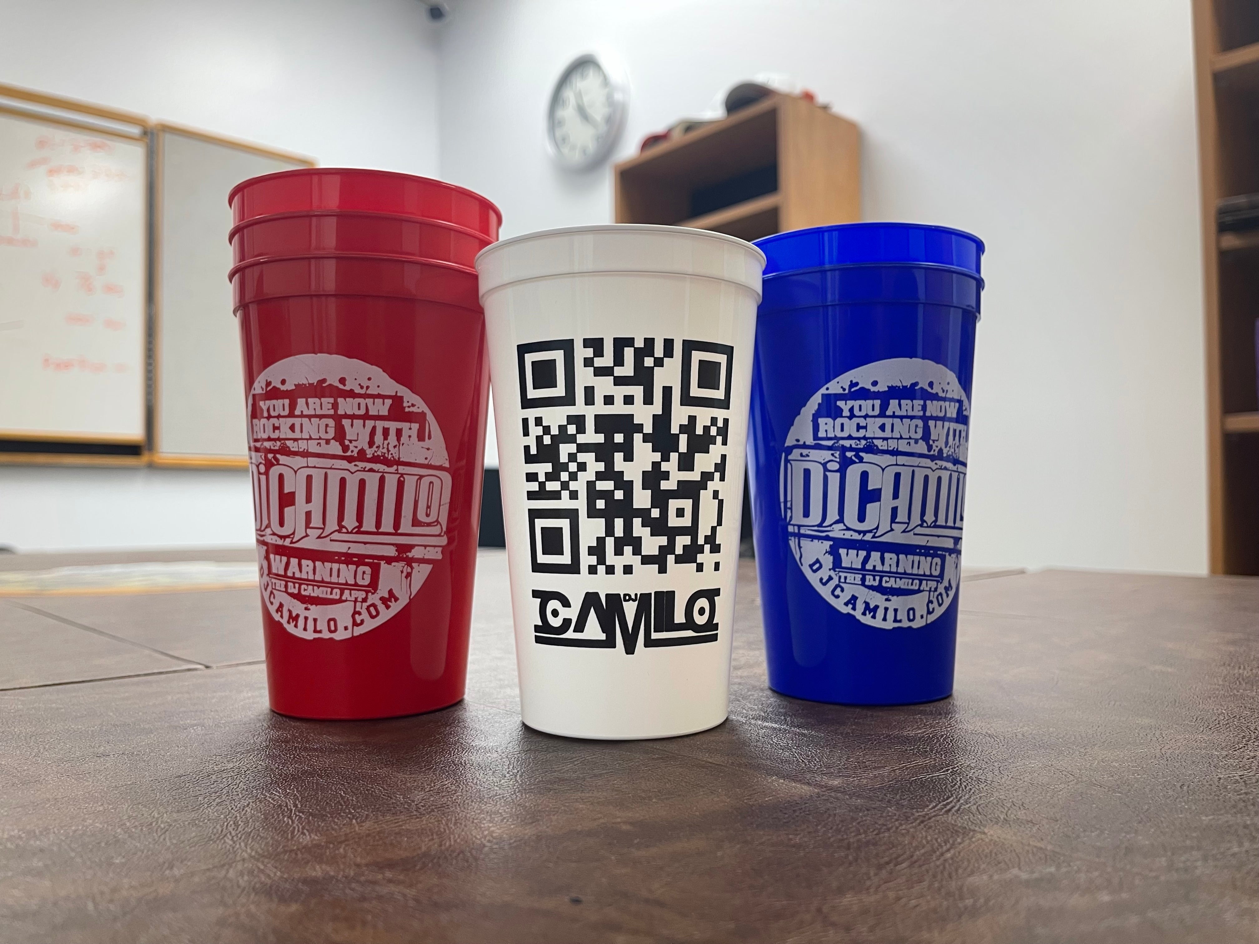 16oz Colored Stadium Cups